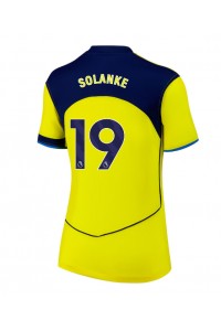 Tottenham Hotspur Dominic Solanke #19 Jalkapallovaatteet Naisten Kolmaspaita 2025-26 Lyhythihainen